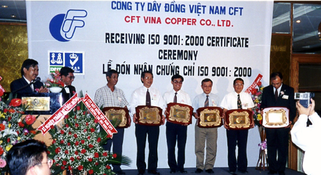 ISO Certificate Award Ceremony